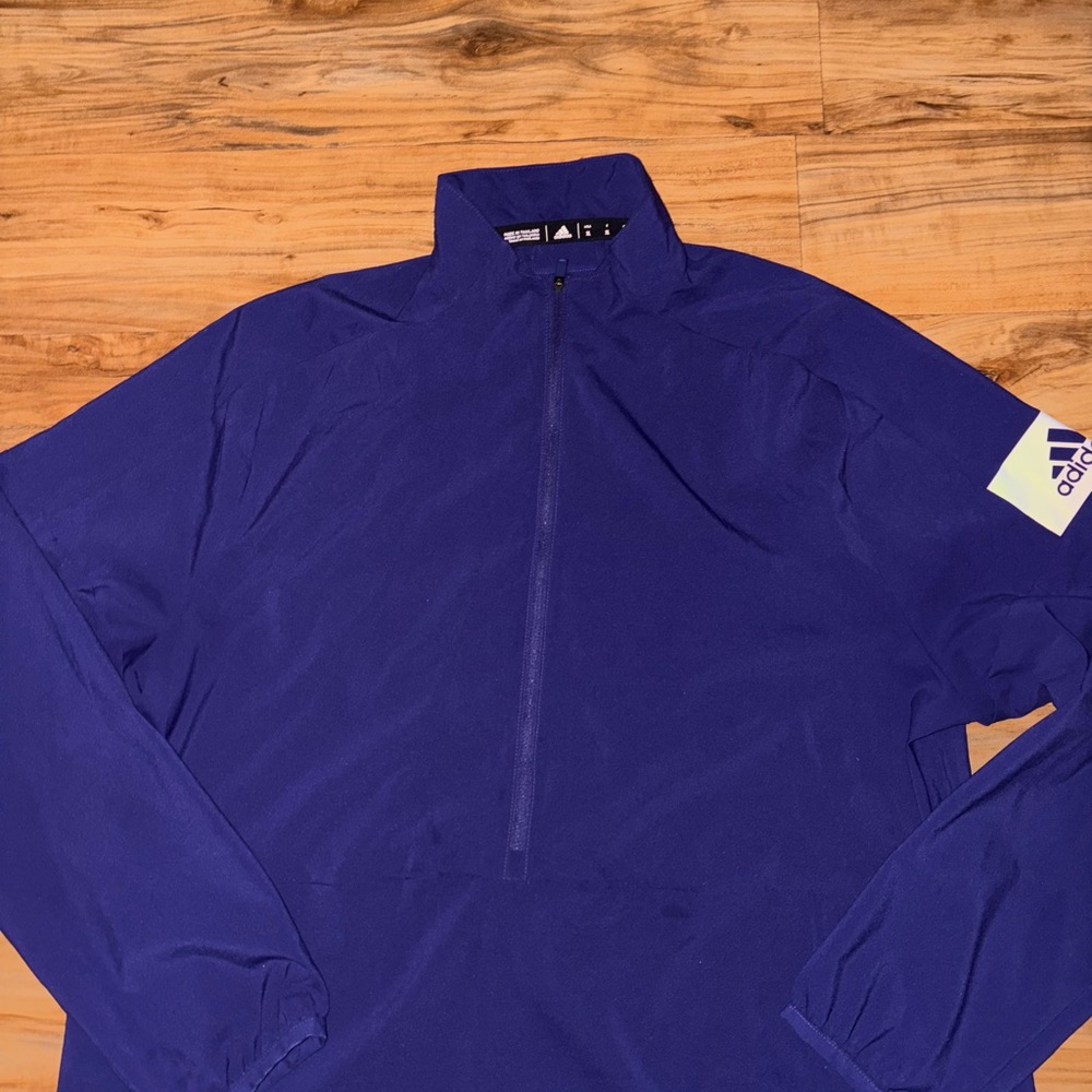 Adidas Collegiate Purple Dri-fit Pullover (Women’s XL)
